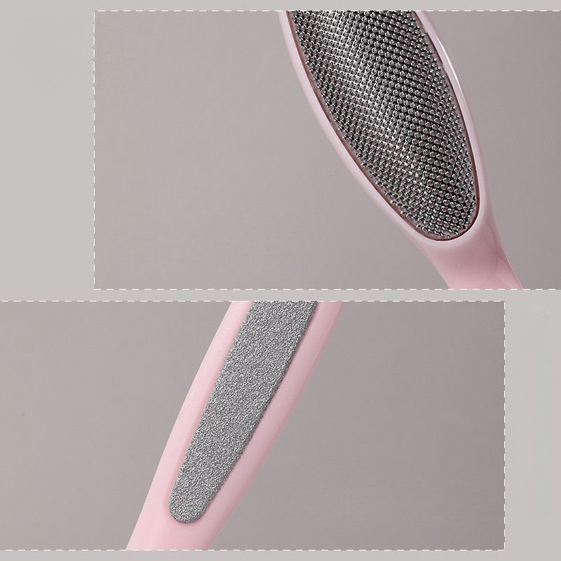 Dual-Action Foot File | Stainless Steel Pedicure Rasp for Smooth Heels