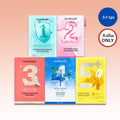 numbuzin Sheet Mask Mask Multipack (5 Sheets) - No.1 to No.5 Best Collection | Hydrating, Pores, Calming, Brightening & Anti-Aging Skin Care Set