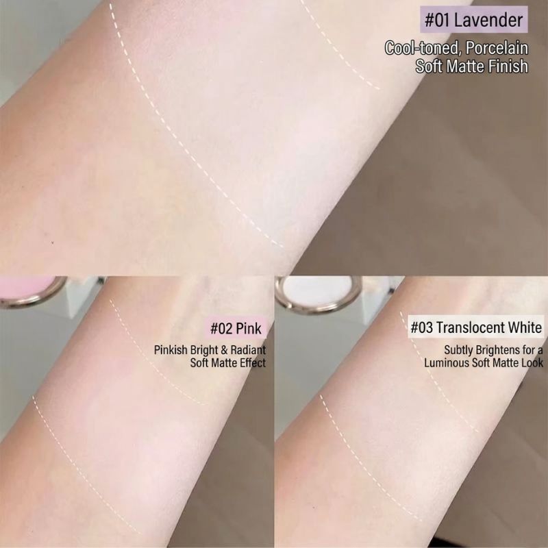 Judydoll High-Blur Loose Pressed Powder (3g)| Ultra-Fine Matte Setting Powder