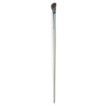 Small Silver Handle Angled Nose Shadow Brush Australia | Aestha Cosmetics