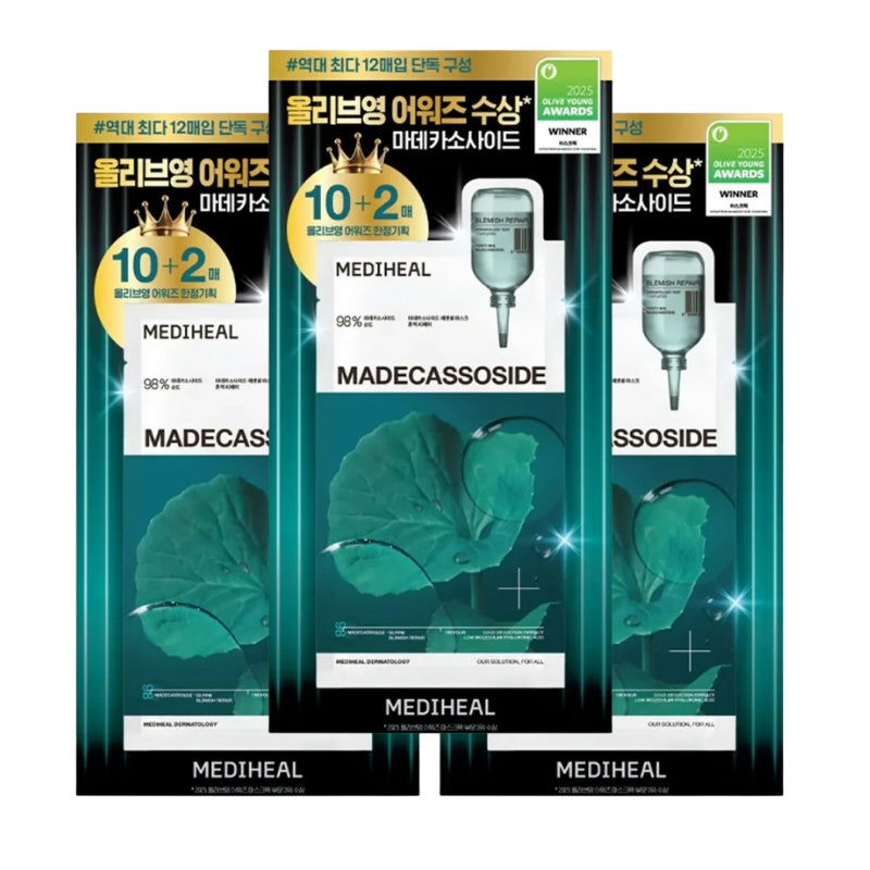 MEDIHEAL Madecassoside Essential Mask — Blemish Repair