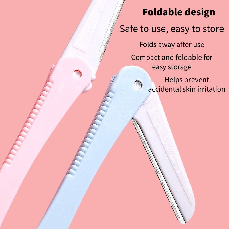 Foldable Double-Ended Eyebrow Razor Australia | Aestha Cosmetics