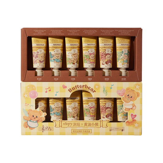 ROOPY × Butterbear Mini Hand Cream Set – 6 * 12g