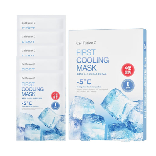 POST ALPHA First Cooling Mask – Refreshing Hydrating Sheet Mask for Daily Skin Comfort