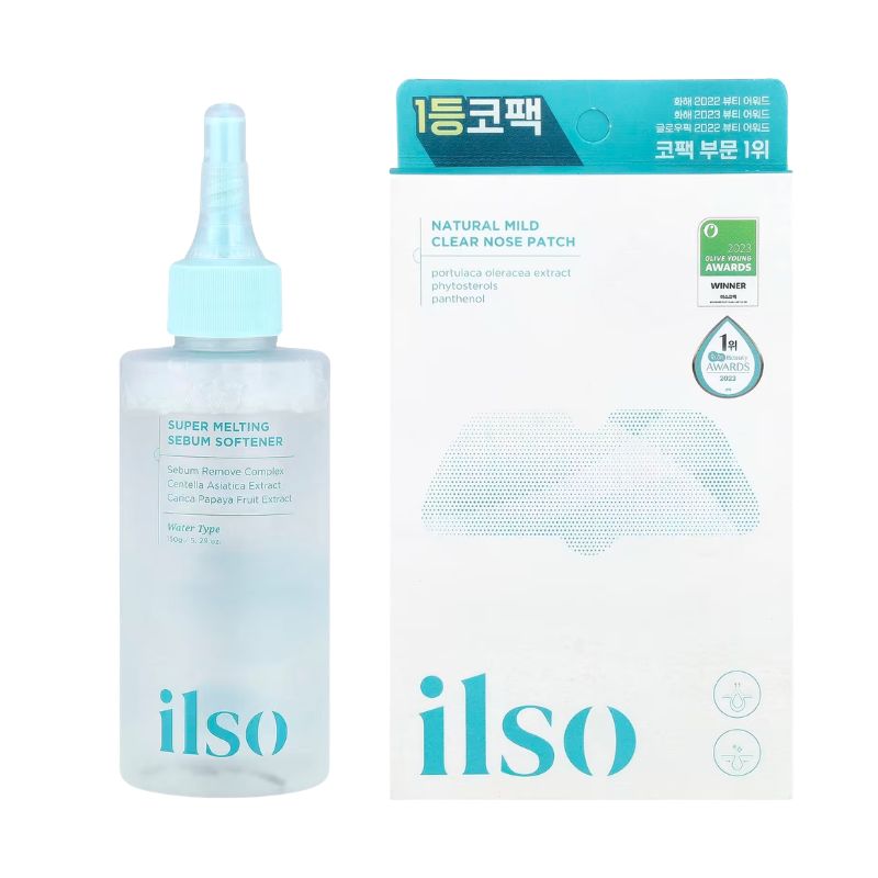ilso Melting Serum Softener Exclusive 3+1 Bundle (+120 Cotton Pads + Deep Clean Master 1pc)