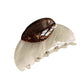 Acetate Patchwork Hair Claw Clip – Medium