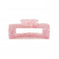 French Rectangle Hair Claw Clip –  Acrylic (Large)