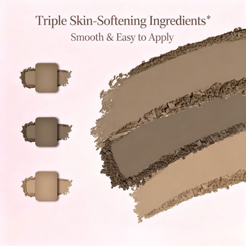FLORTTE Three-Color Eyebrow Powder No Worries Series