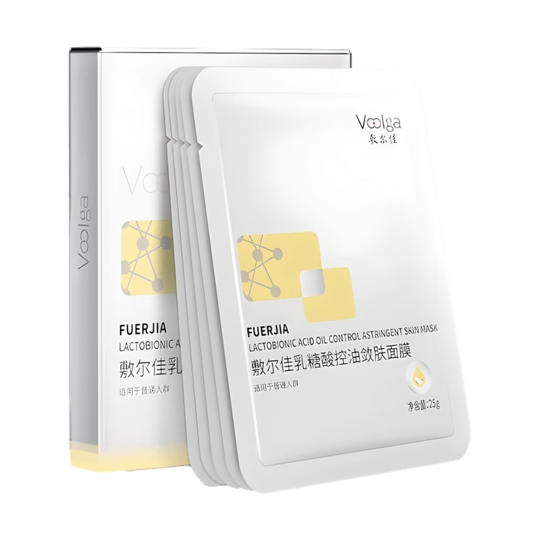VOOLGA Lactic Acid Oil Control and Astringent Mask - sensitive skin