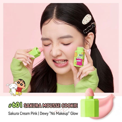JILL LEEN x Crayon Shin-chan Liquid Blush | Soft Natural Cheek Tint
