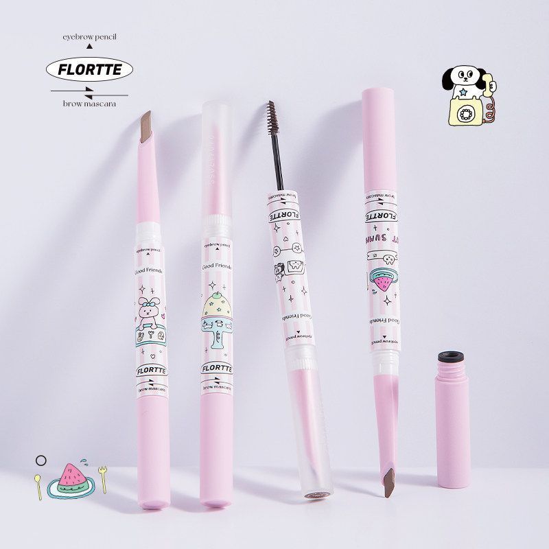 FLORTTE Good Friend Dual-Ended Eyebrow Mascara