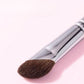 Small Silver Handle Angled Nose Shadow Brush Australia | Aestha Cosmetics