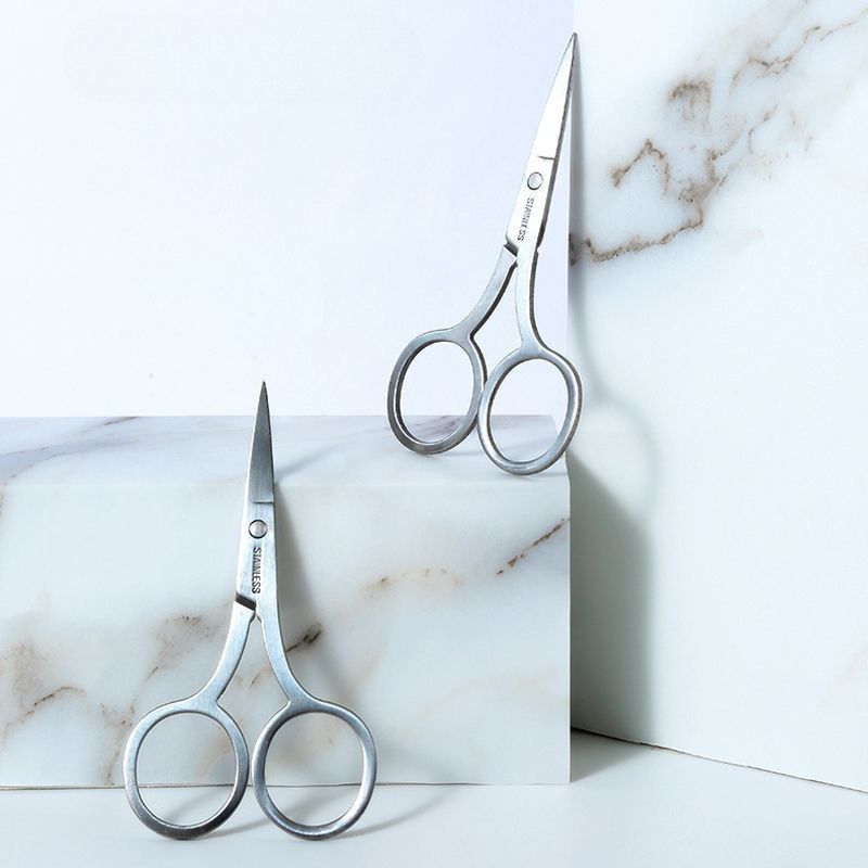 Precision Beauty Scissors – Stainless Steel, Pointed Tip