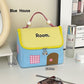 Dopamine Little House Cosmetic makeup Bag