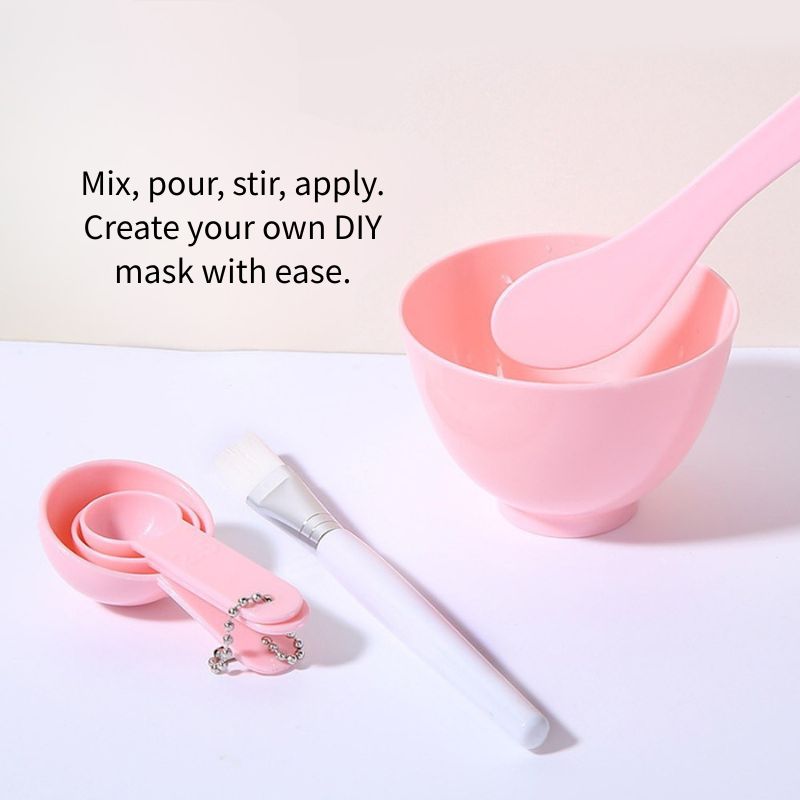 DIY Facial Mask Bowl Set (6 pcs)
