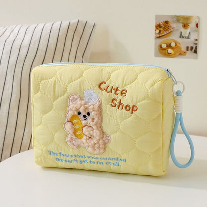 Cute Puppy Handheld Cosmetic Makeup Bag