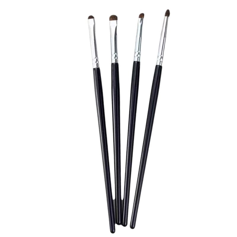 Horse Hair Eye Detail Brushes 4pcs Australia | Aestha Cosmetics