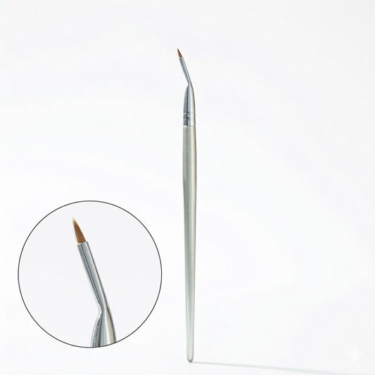 Precision Angled Eyeliner Brush Fine Line Control Australia | Aestha Cosmetics