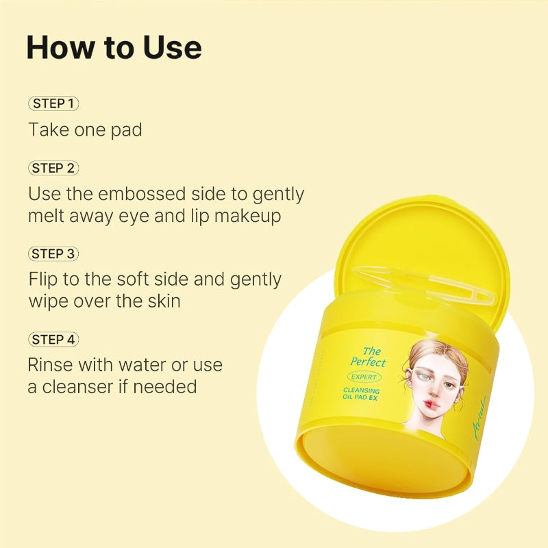 Ariul The Perfect Cleansing Oil Pad EX 60 Sheets