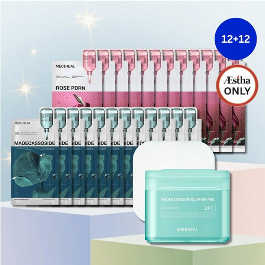 Mediheal The Clinical Repair Duo Set (24 Masks + Pads)