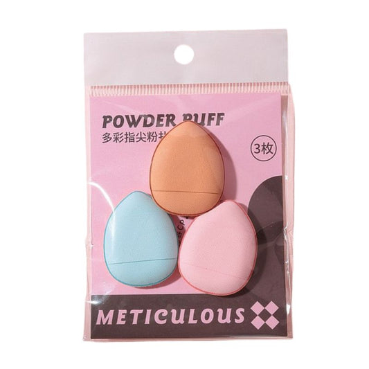 Mini Finger Makeup Puffs (3pcs)
