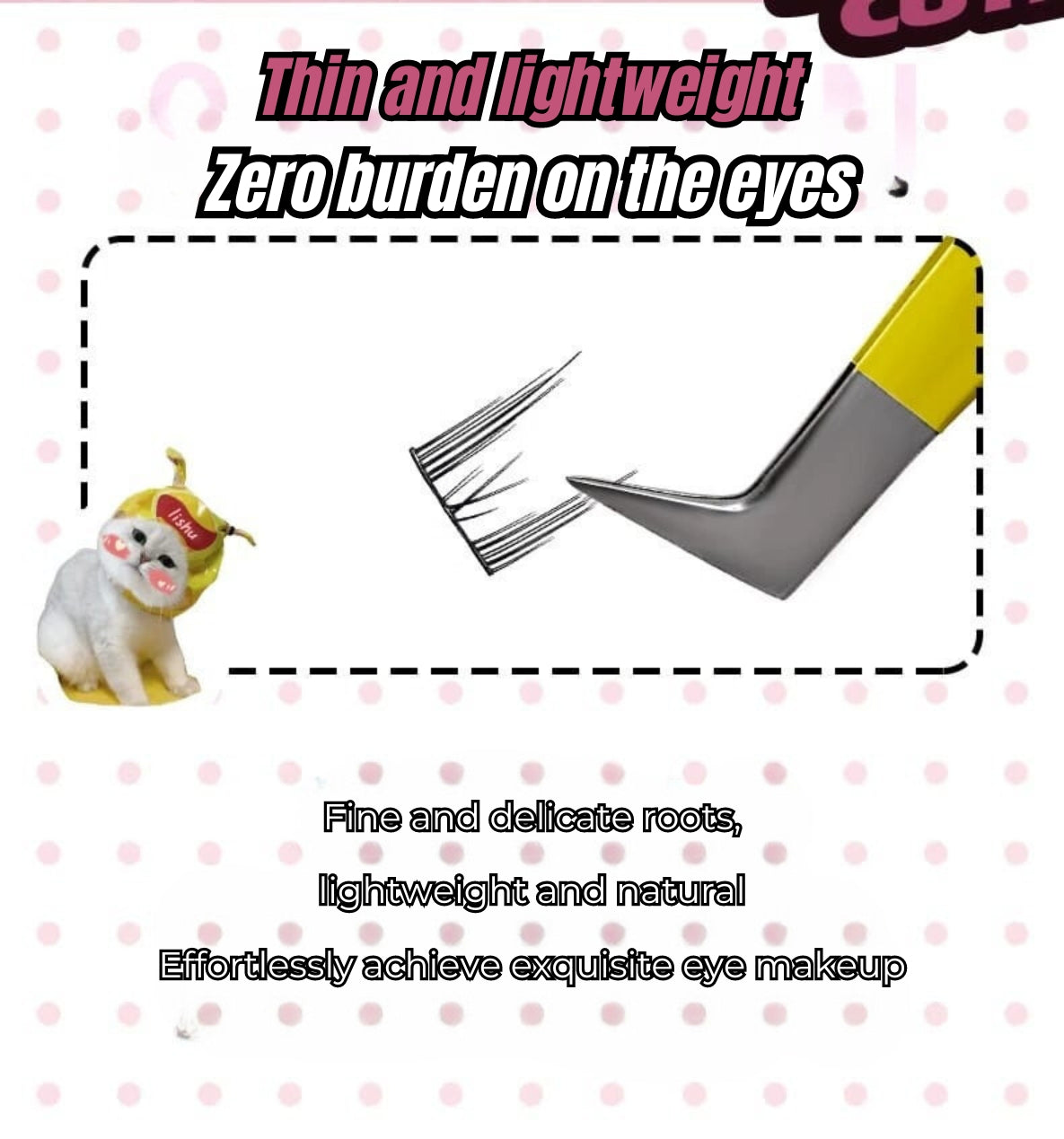 LISHU False Eyelashes