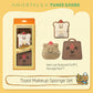 AMORTALS x TUNEE GOODS Toast Makeup Sponge Set