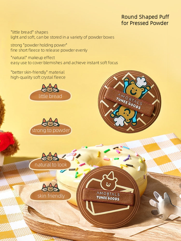 AMORTALS x TUNEE GOODS Toast Makeup Sponge Set