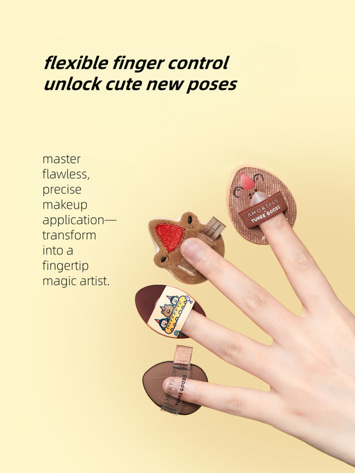 AMORTALS x TUNEE GOODS Toast Makeup Sponge Set