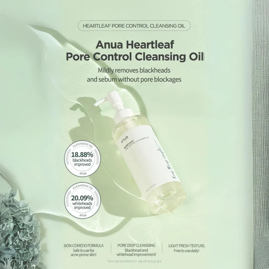 Anua Heartleaf Pore Control Cleansing Oil 200ml