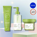 Beplain Mung Bean Gentle Cleansing Set (Foam 80ml + Cleansing Oil 200ml + Pore Clay Mask 120ml)
