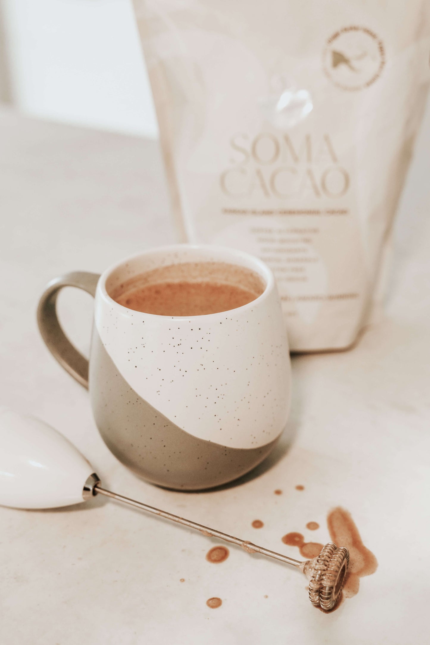Rechargeable Milk Frother: Soma Mini Mixer