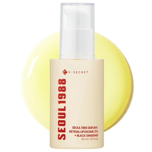 K-Secret Seoul 1988 Serum 30ml – Retinal Liposome 2% + Black Ginseng Anti-Ageing Serum