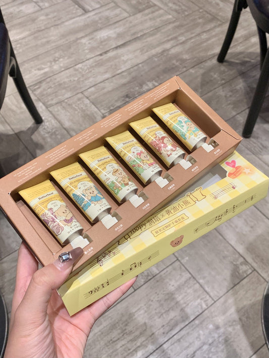 ROOPY × Butterbear Mini Hand Cream Set – 6 * 12g