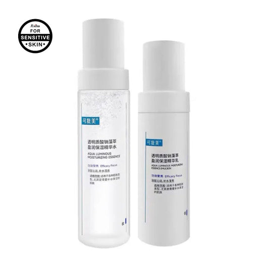 KEFUMEI Aqua Luminous Hydration Duo (Essence 120ml + Emulsion 80ml) - sensitive skin