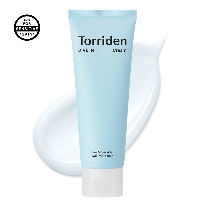 TORRIDEN moisturizer Dive-In Low Molecular Hyaluronic Acid Cream 80ml - sensitive skin