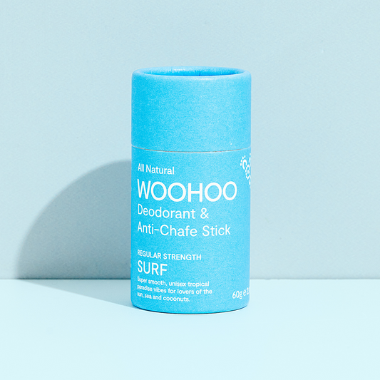 Woohoo Natural Deodorant & Anti-Chafe Stick (Surf) 60g