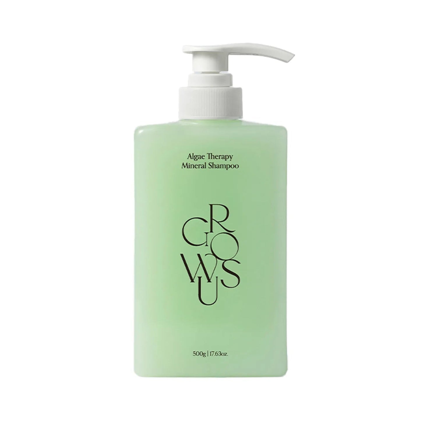 Growus Algae Therapy Mineral Shampoo 500ml – Refreshing Scalp Care Shampoo for Hydrated &amp; Healthy-Looking Hair