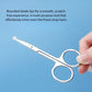 Nose Hair Scissors – Rounded Tip, Stainless Steel