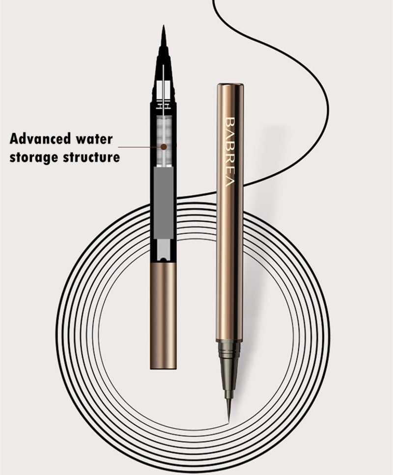 BABREA Eye Graphy Brush Waterproof Eyeliner