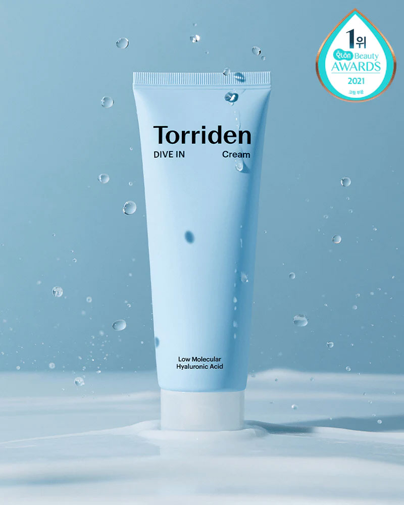 TORRIDEN moisturizer Dive-In Low Molecular Hyaluronic Acid Cream 80ml - sensitive skin