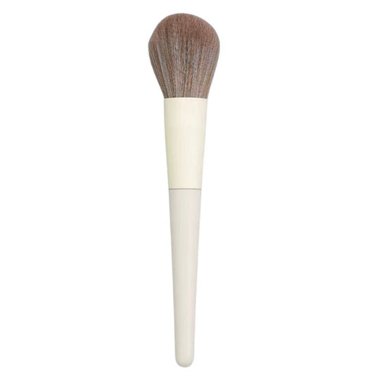 Large Loose Powder Brush White Handle Australia | Aestha Cosmetics