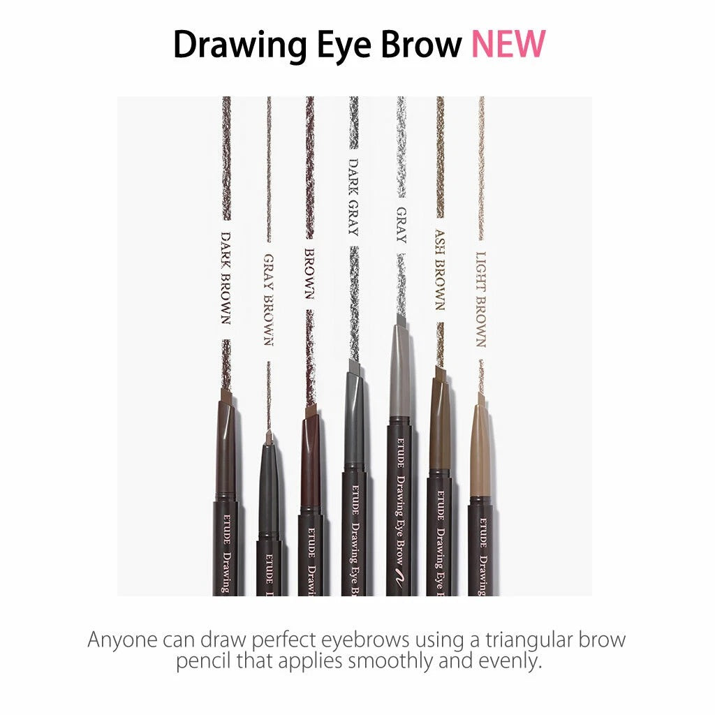 Etude House Drawing Eye Brow Pencil – Natural Long-Lasting Eyebrow Shaper