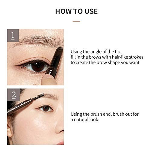 Etude House Drawing Eye Brow Pencil – Natural Long-Lasting Eyebrow Shaper