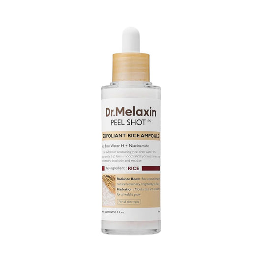 Dr. Melaxin Peel Shot Exfoliating White Rice Ampoule (80ml)