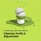 Beplain Mung Bean Pore Clay Mask 120ml + Pore Serum 1ml × 3pcs set