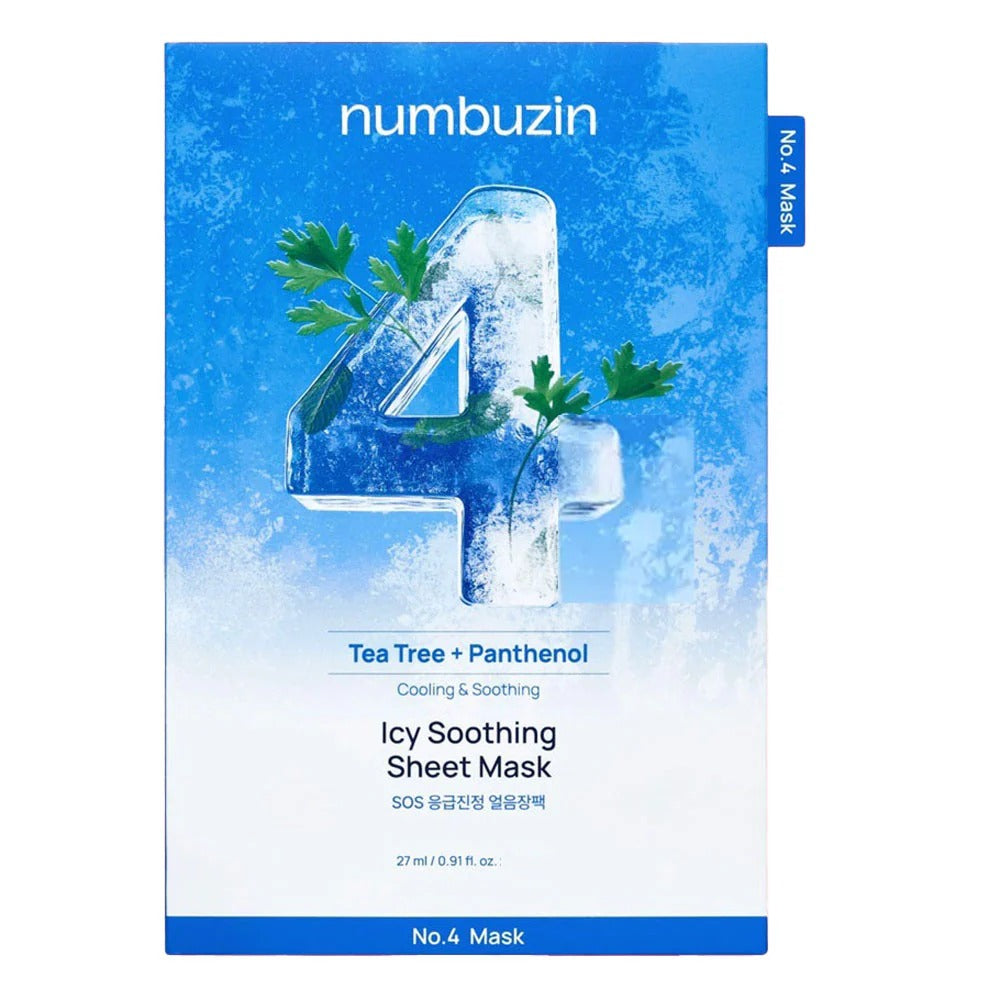 Numbuzin No.4 Icy Soothing Sheet Mask