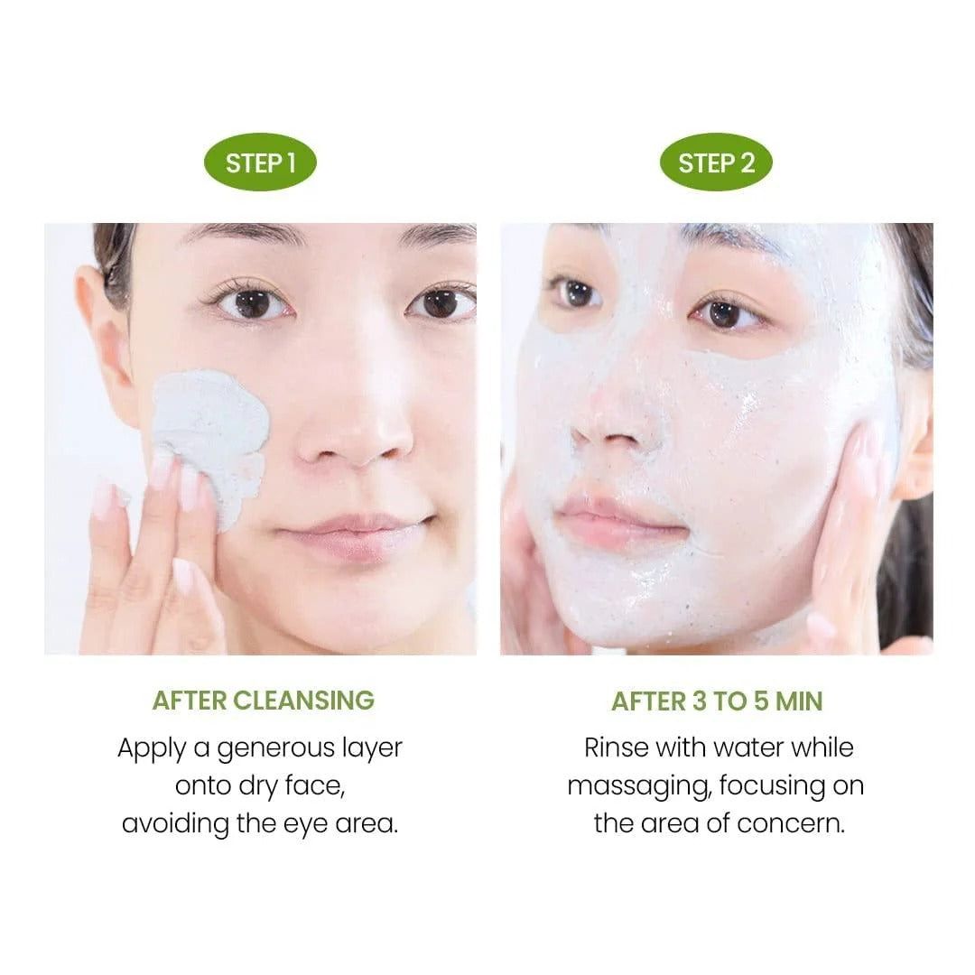 Beplain Mung Bean Gentle Cleansing Set (Foam 80ml + Cleansing Oil 200ml + Pore Clay Mask 120ml)