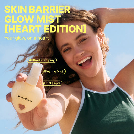 Ongredients Skin Barrier Glow Mist (Heart Edition) 50ml | K-Beauty Glow