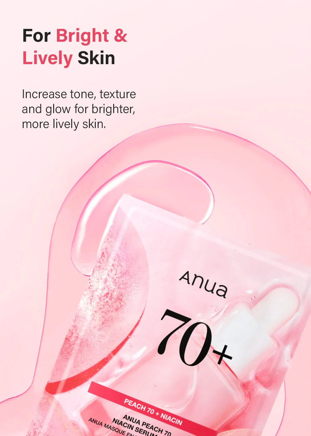 Anua Peach 70 Niacinamide Serum Sheet Mask